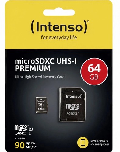 Intenso micro sdxc - micro, 64gb