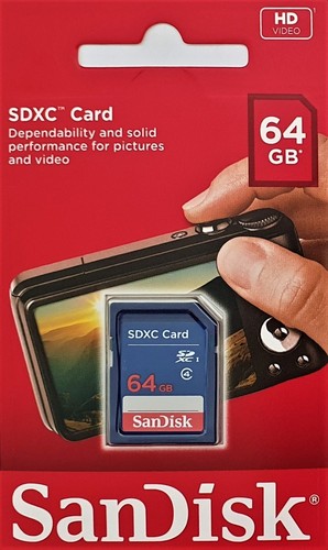 Sandisk 64gb sdxc - sandisk,