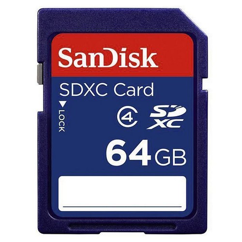 Sandisk sdxc karte - 64, gb