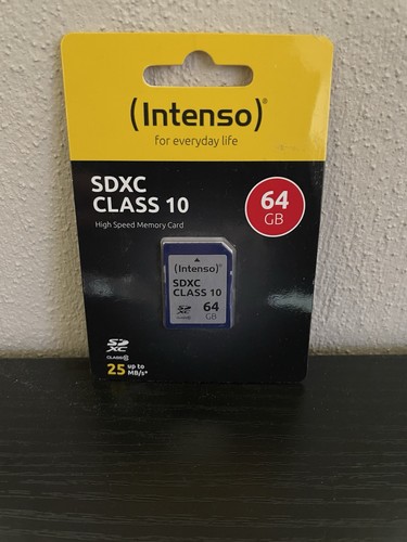 Intenso sdxc class 64gb - class, 10