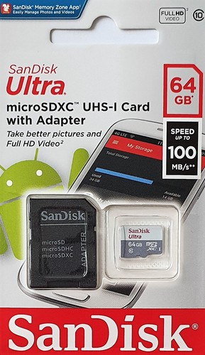 Sandisk ultra microsdxc 64gb - sandisk,