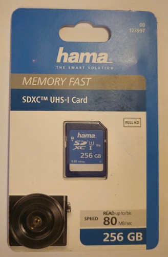 Neu hama sdxc 256gb - neu,