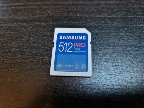 Samsung 512gb sdxc pro plus - sdxc,