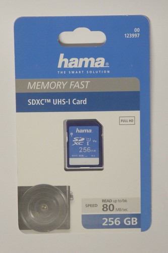Hama sdxc 256gb - sdxc, karte