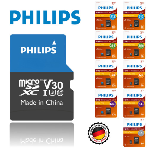 Philips microsd karte - karte, 16gb