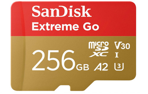 Sandisk 256gb extreme micro - extreme,
