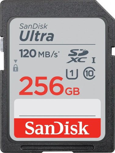 Sandisk ultra 256gb sdxc - 256gb,