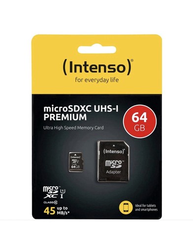 Intenso micro sdxc 64gb - micro,