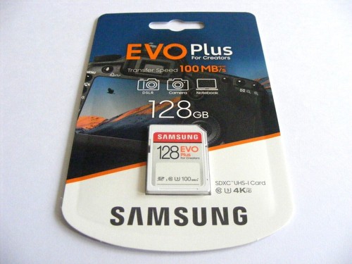 128gb sdxc uhs i evo - uhs-i, plus