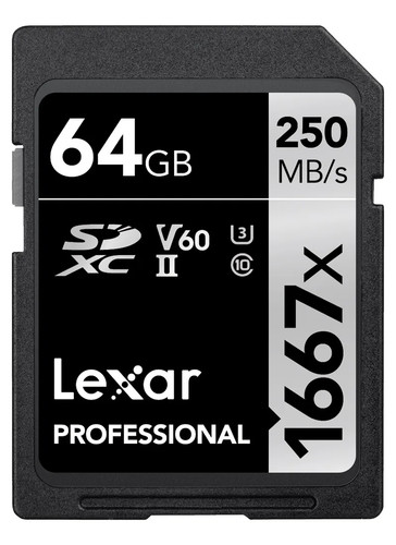 Lexar professional 1667x 64gb - lexar,