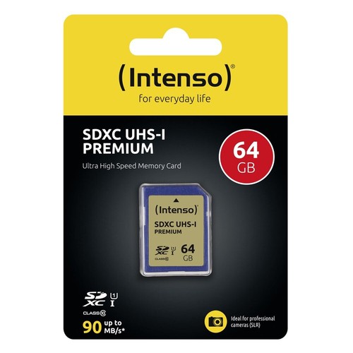 Intenso sdxc karte - intenso, 64gb