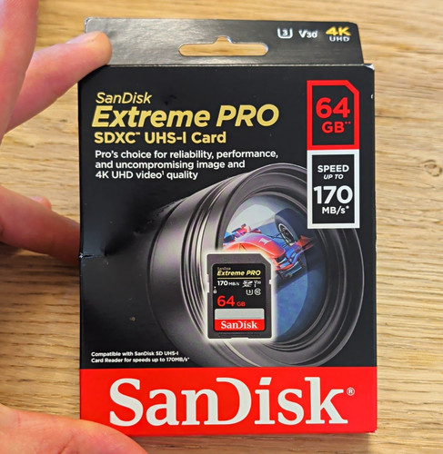 Sandisk extreme pro sdxc uhs - sandisk,