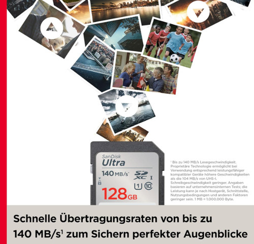 Sandisk ultra sdxc - sdxc, uhs-i