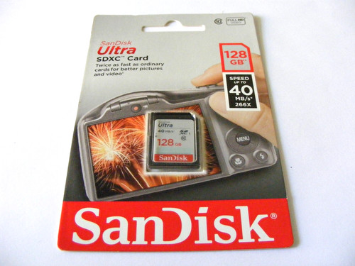128gb sdxc card ultra class - 128gb,