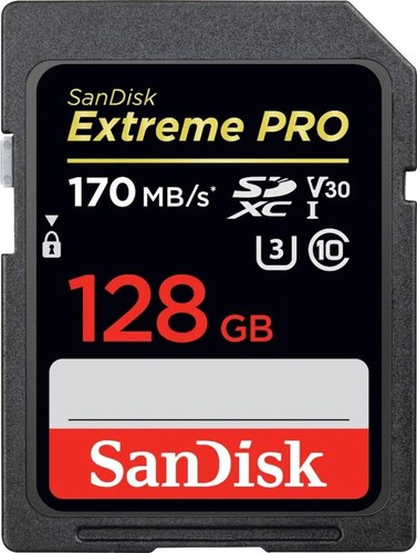 Sandisk extreme pro 128gb - pro, sd