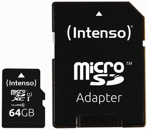 Intenso micro sdxc karte - sdxc, 64gb