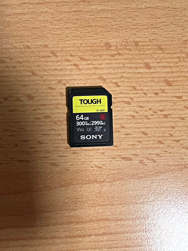 Sony tough sdxc - tough,