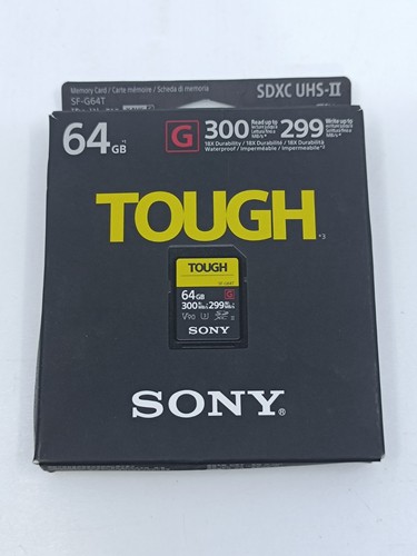 Sony g64t tough 64gb sdxc - sony,